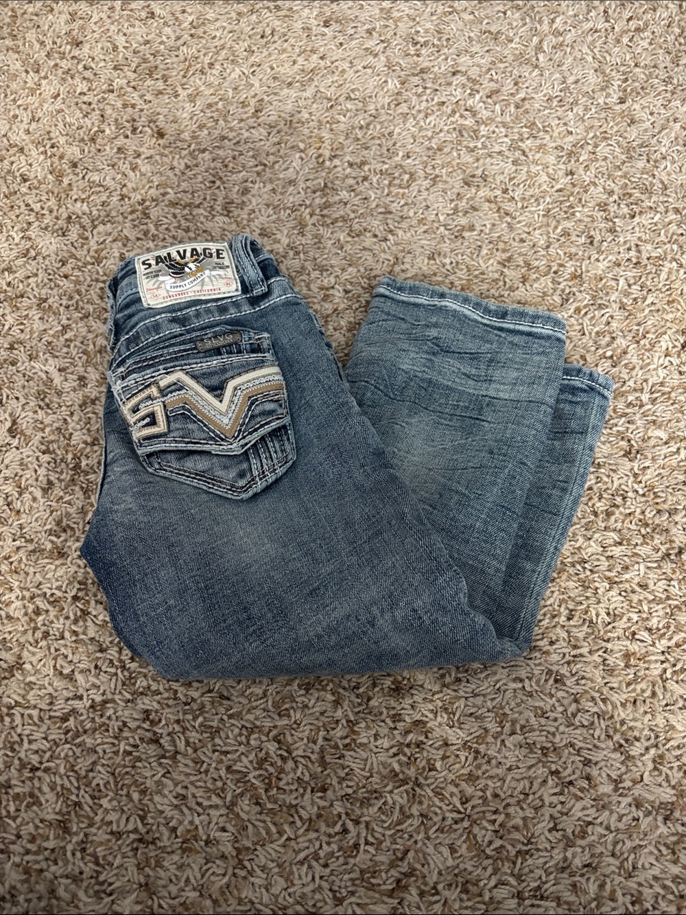 Salvage Little Boy Bootcut Jeans